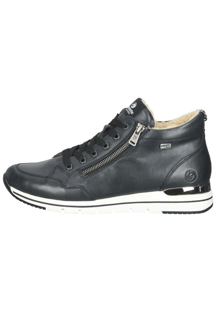 Sneaker Remonte Sneaker Glattleder Dunkelblau Warmfutter