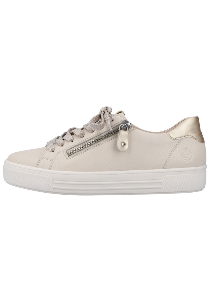 Sneaker Remonte Sneaker Glattleder Hellbeige