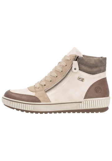 Sneaker Remonte Sneaker Leder Braun/Beige