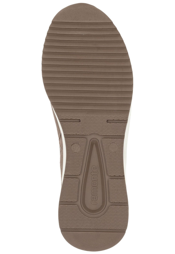 Remonte Sneaker Veloursleder Fango