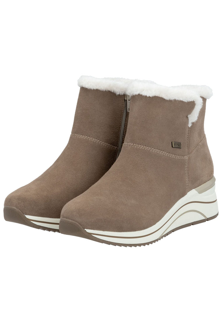 Remonte Sneaker Veloursleder Fango