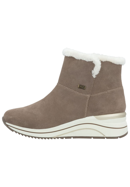 Remonte Sneaker Veloursleder Fango
