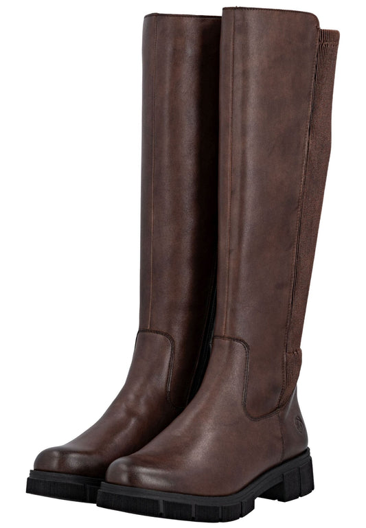 Remonte Stiefel Glattleder Braun