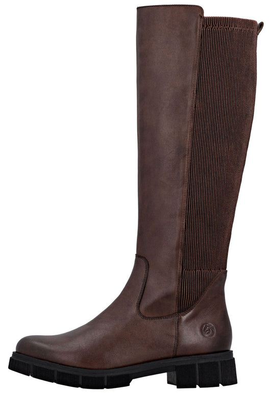 Remonte Stiefel Glattleder Braun