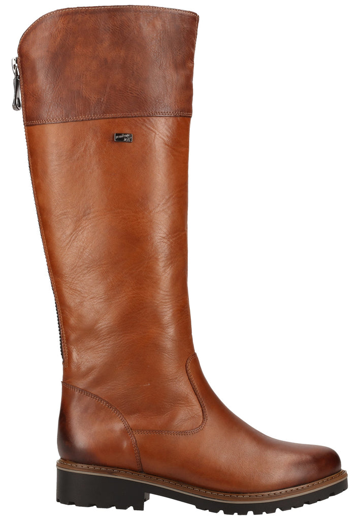 Remonte Stiefel Glattleder Braun Warmfutter