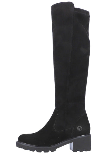 Remonte Stiefel Leder Schwarz Warmfutter