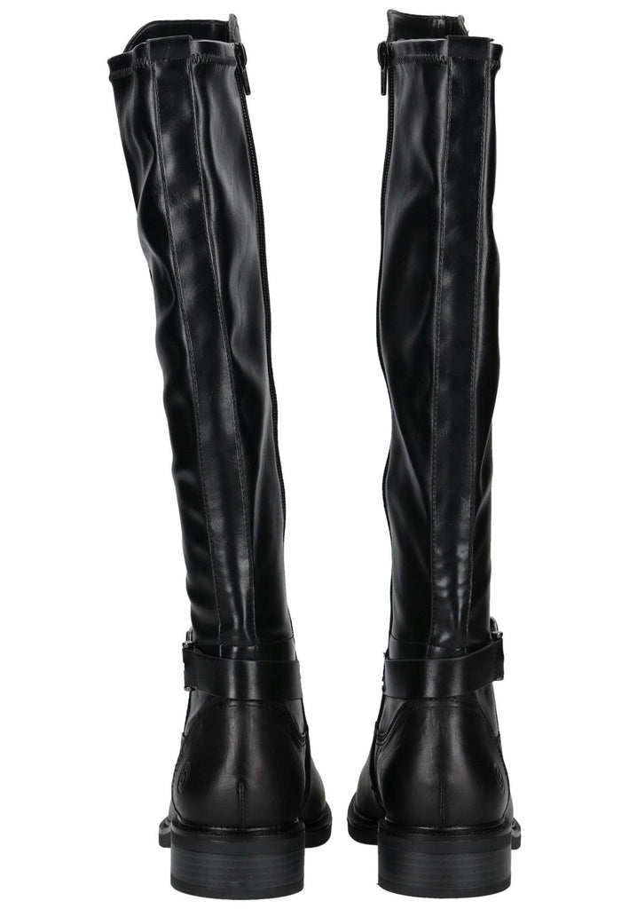 Remonte Stiefel Leder/Synthetik Schwarz/Schwarz