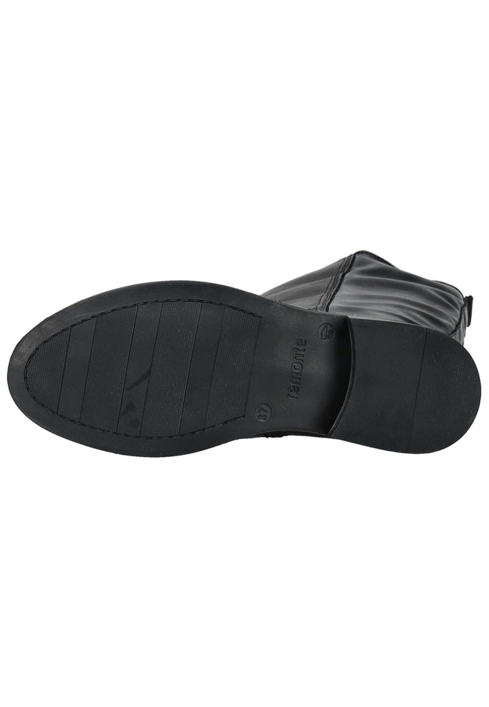 Remonte Stiefel Leder/Synthetik Schwarz/Schwarz