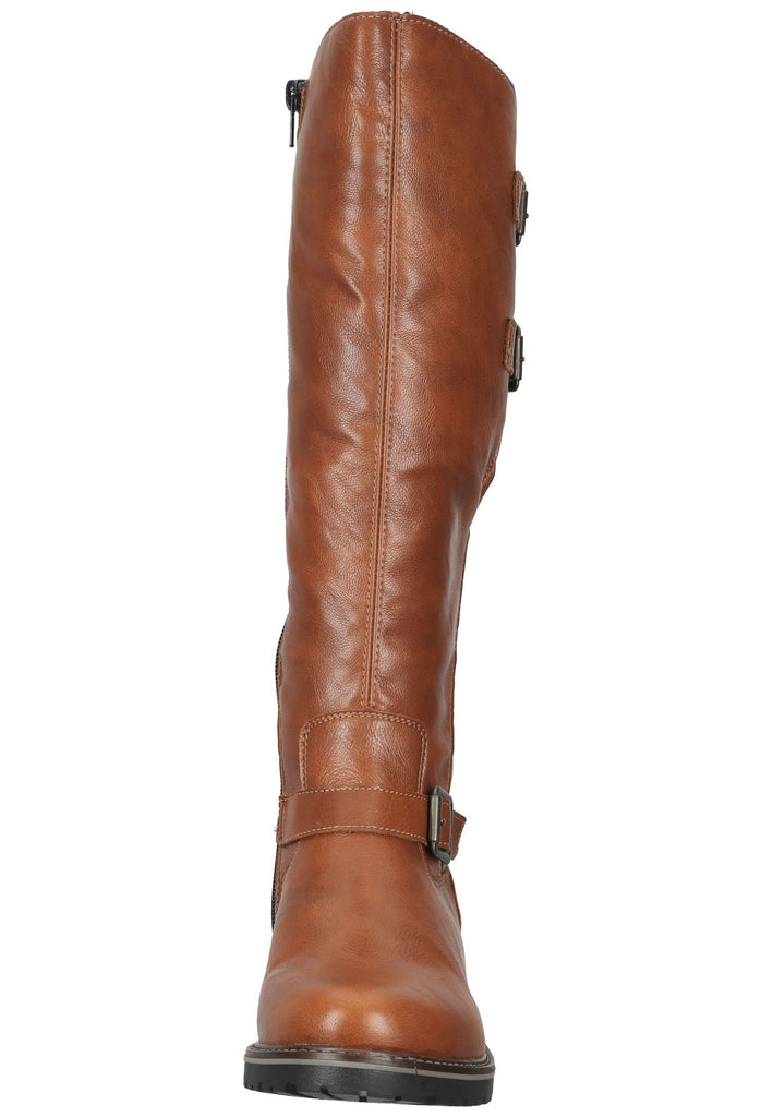 Remonte Stiefel Lederimitat Cuoio Warmfutter