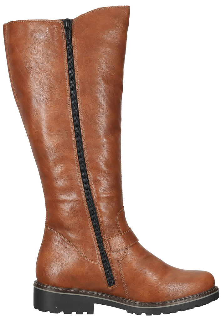 Remonte Stiefel Lederimitat Cuoio Warmfutter
