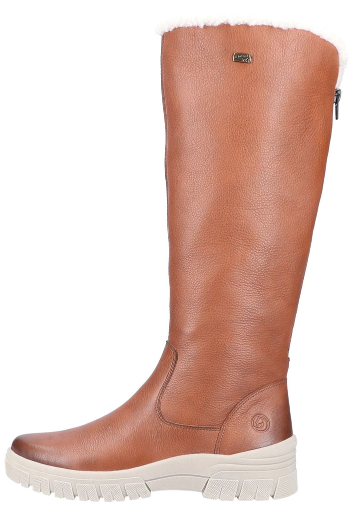 Stiefel Remonte Stiefel Glattleder Chestnut Warmfutter