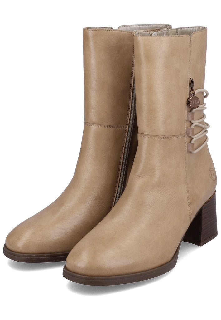 Remonte Stiefelette Glattleder Braun