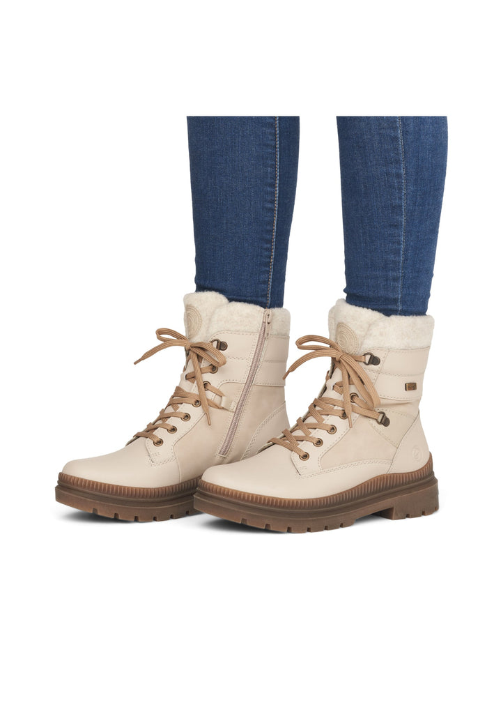 Remonte Stiefelette Glattleder Ginger Warmfutter