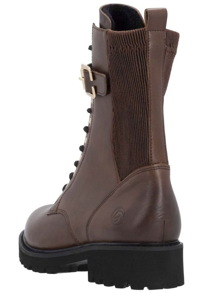 Remonte Stiefelette Glattleder Mahagony