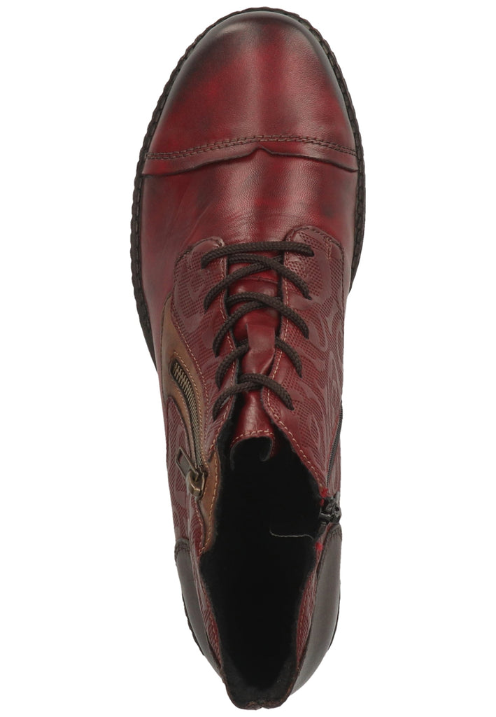 Remonte Stiefelette Leder/Synthetik Vino