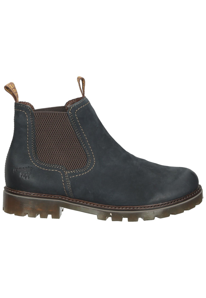 Remonte Stiefelette Leder/Textil Blau/Braun