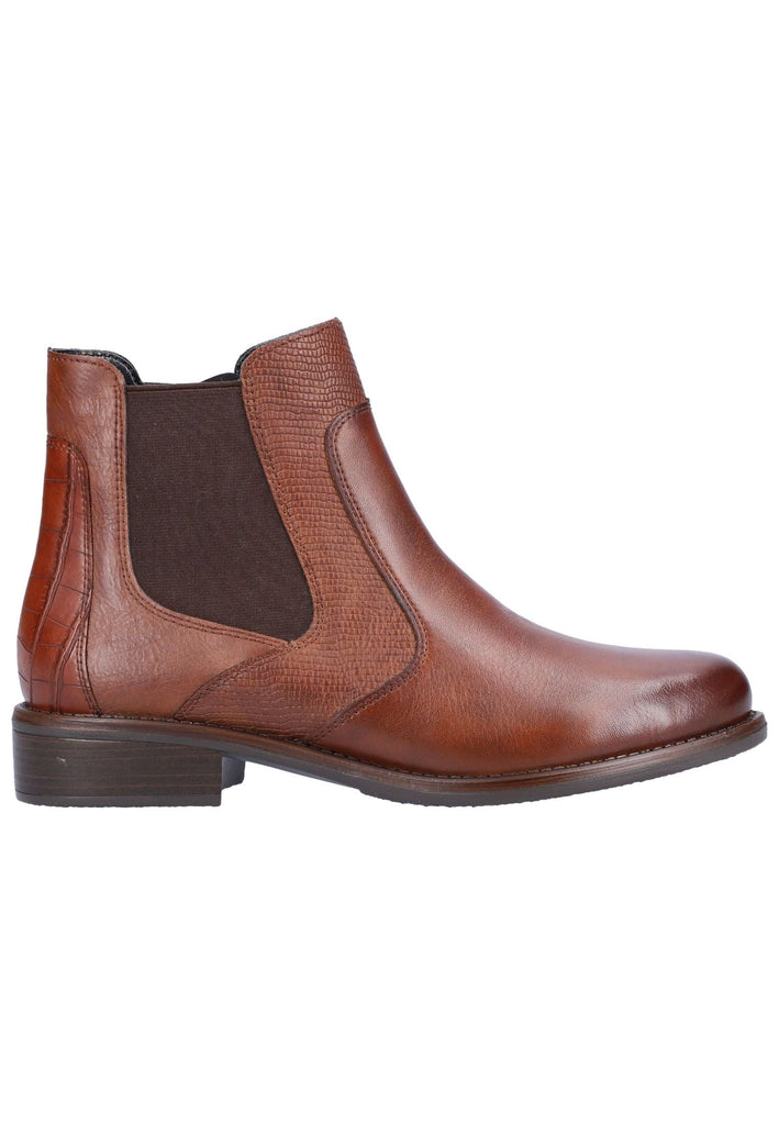 Remonte Stiefelette Leder/Textil Chestnut