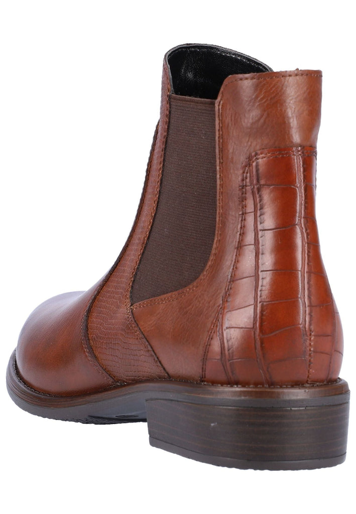 Remonte Stiefelette Leder/Textil Chestnut