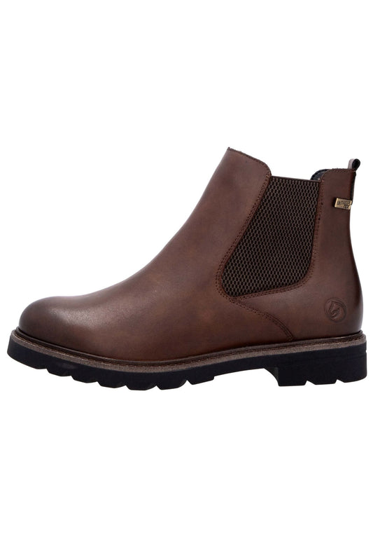 Remonte Stiefelette Leder/Textil Chestnut Warmfutter