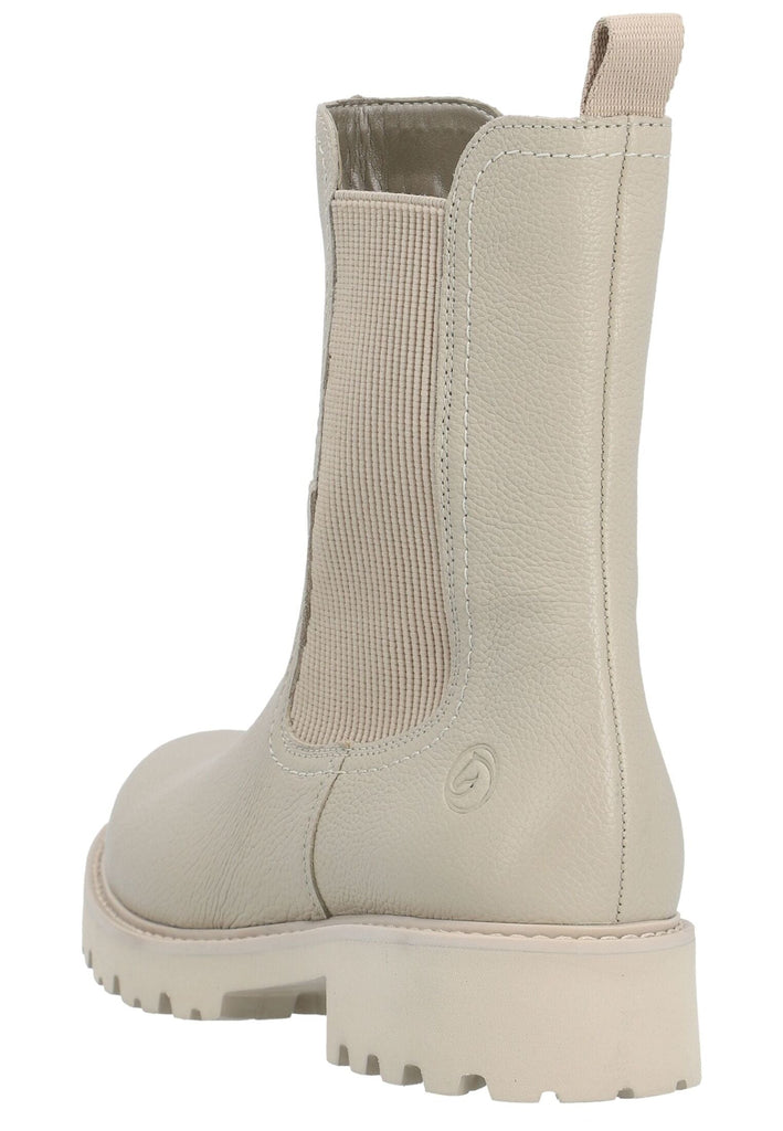 Remonte Stiefelette Leder/Textil Crema Warmfutter