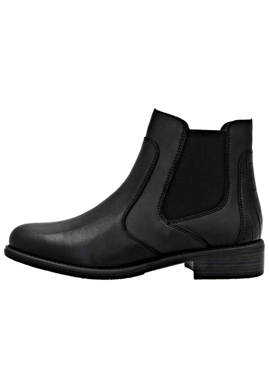 Remonte Stiefelette Leder/Textil Schwarz
