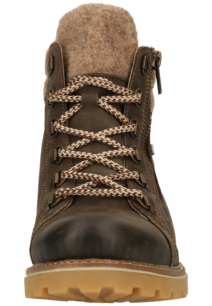Remonte Stiefelette Leder/Textil Smoke Warmfutter