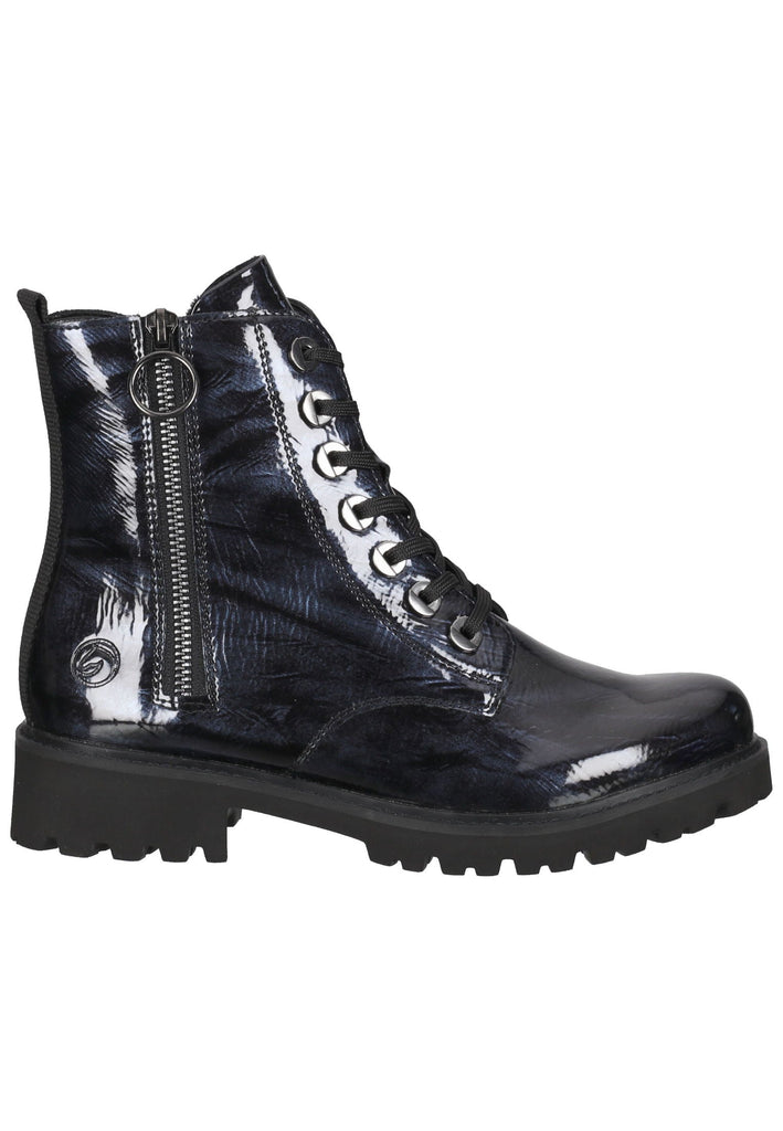Remonte Stiefelette Lederimitat Blau