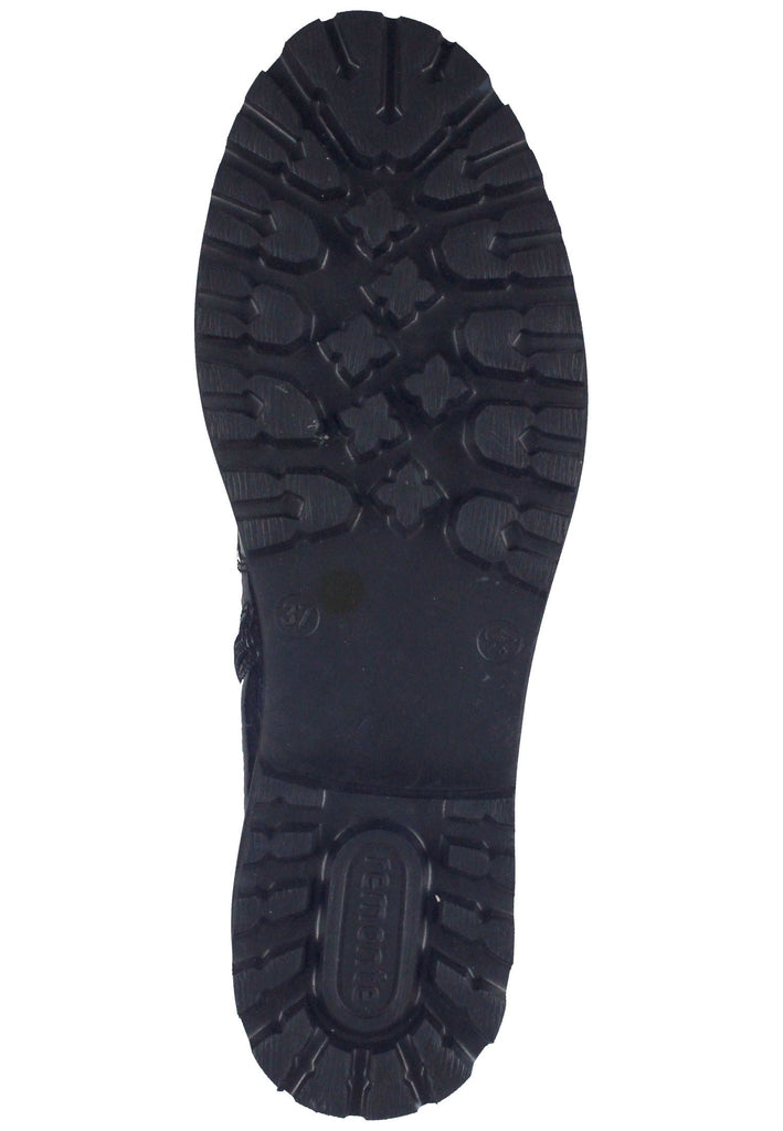 Remonte Stiefelette Lederimitat Blau