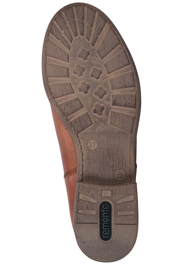 Remonte Stiefelette Lederimitat Braun