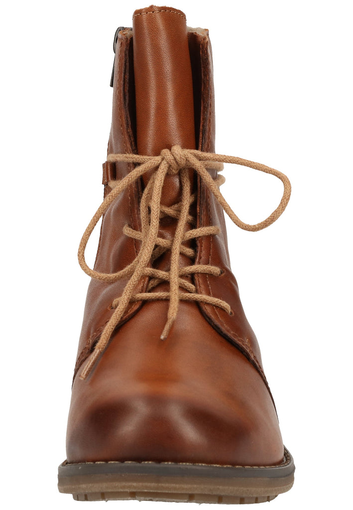 Remonte Stiefelette Lederimitat Braun Warmfutter