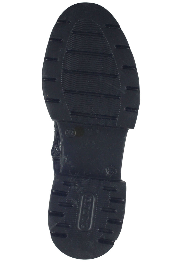 Remonte Stiefelette Lederimitat Schwarz