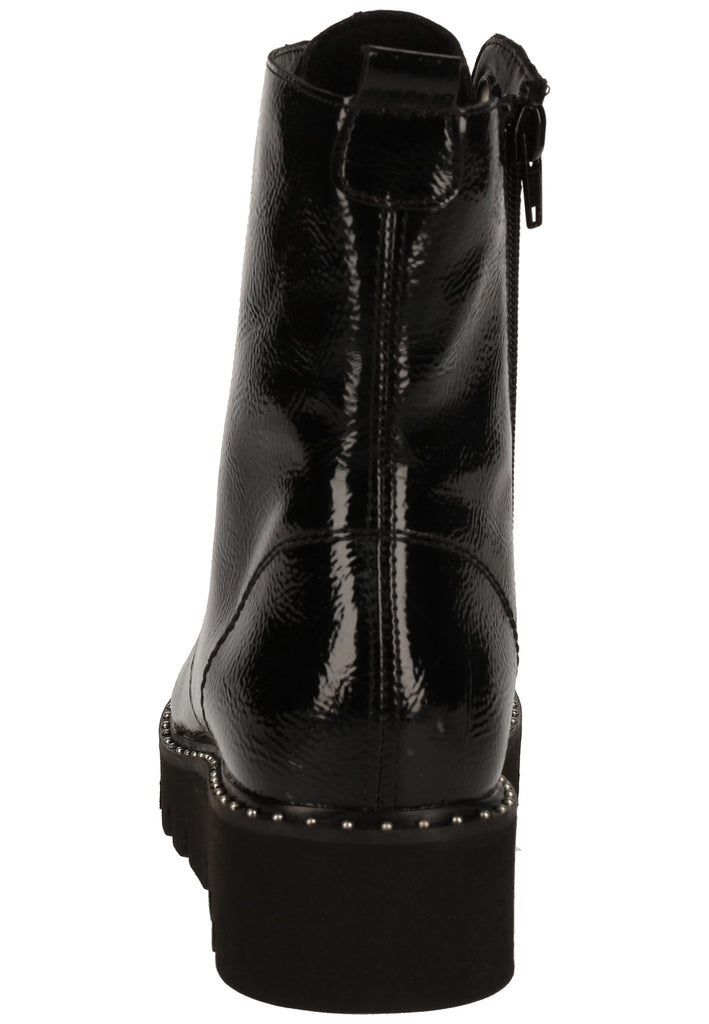 Remonte Stiefelette Lederimitat Schwarz Warmfutter