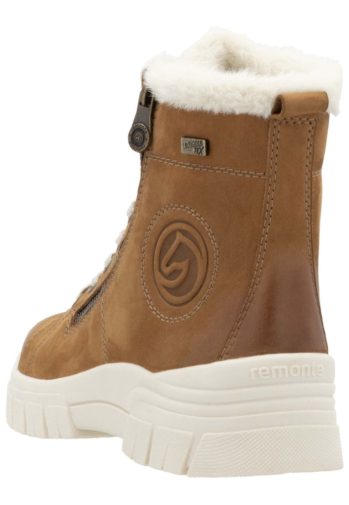 Remonte Stiefelette Veloursleder Reh Warmfutter