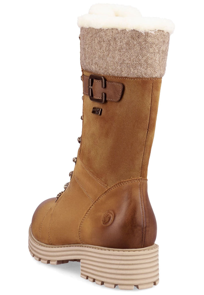 Remonte Stiefelette Veloursleder Reh Warmfutter