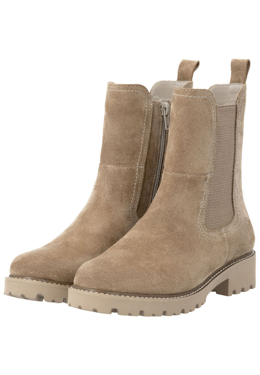 Remonte Stiefelette Veloursleder/Textil Camel
