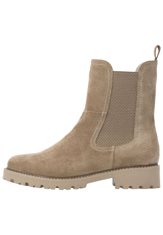 Remonte Stiefelette Veloursleder/Textil Camel