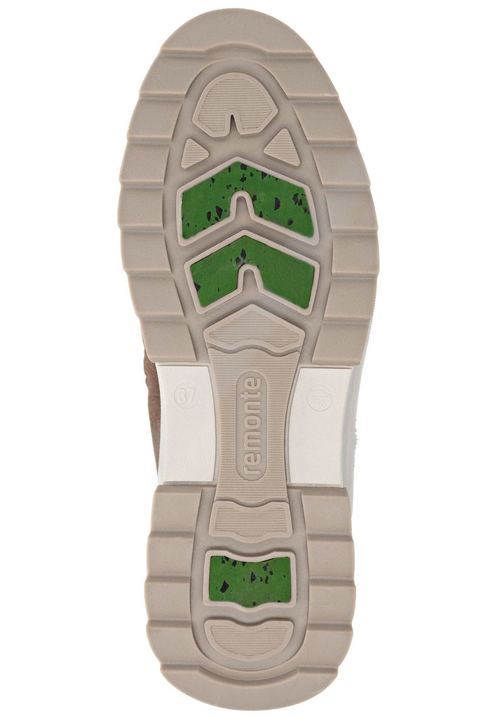 Remonte Stiefelette Veloursleder/Textil Camel Warmfutter