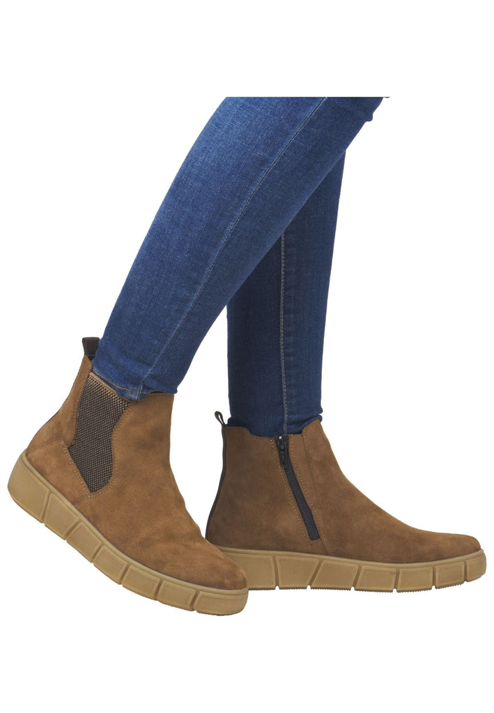 Remonte Stiefelette Veloursleder/Textil Wood