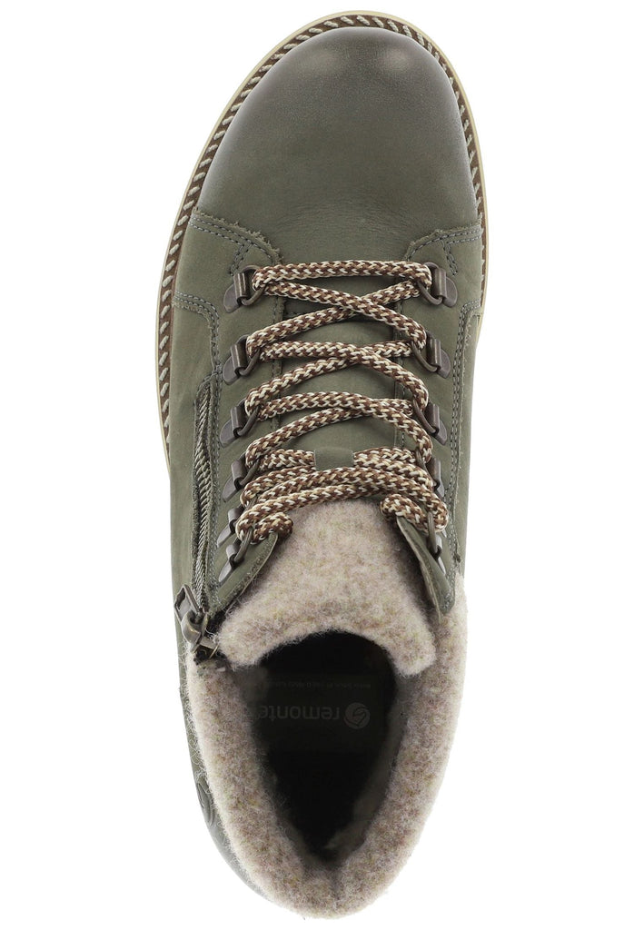 Remonte Stiefelette Veloursleder Wood