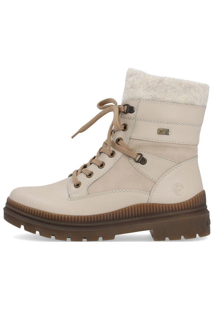 Stiefeletten Remonte Stiefelette Glattleder Ginger Warmfutter