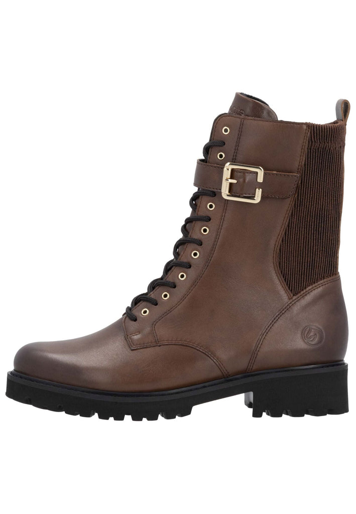 Stiefeletten Remonte Stiefelette Glattleder Mahagony