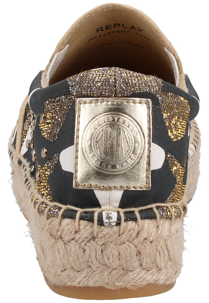 Replay Halbschuhe Textil Oliv