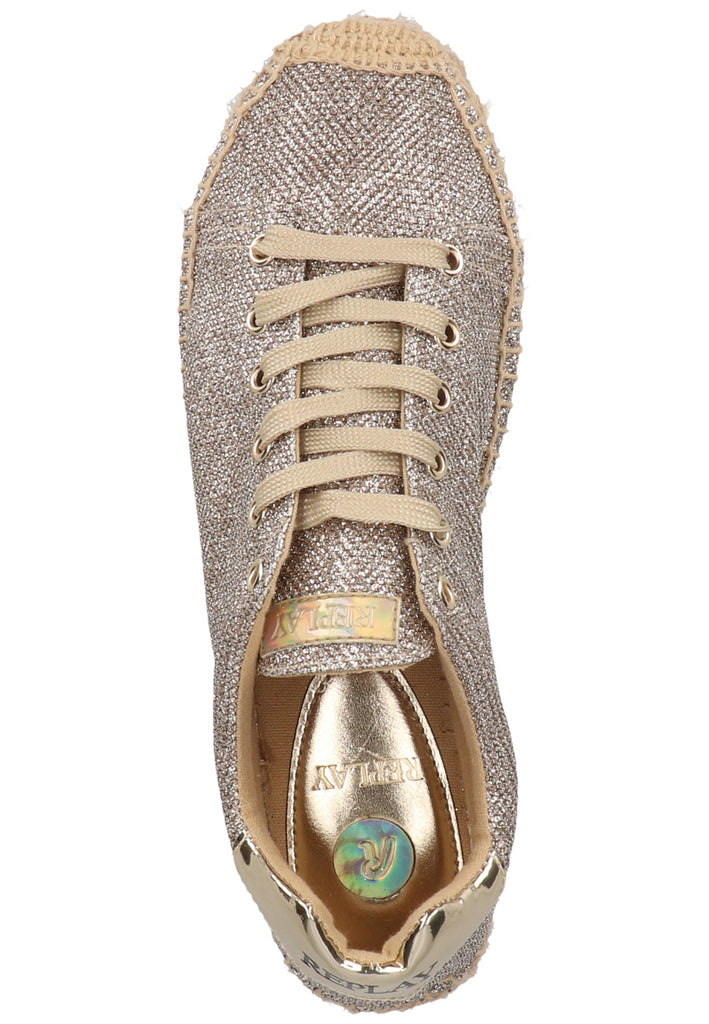 Replay Halbschuhe Textil Platin