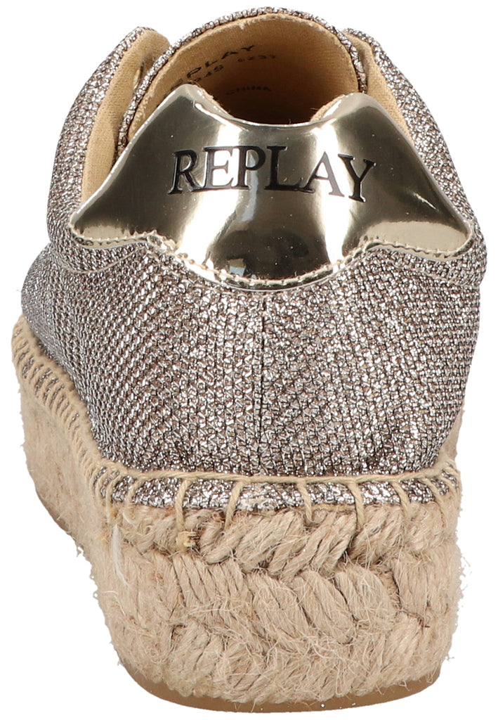 Replay Halbschuhe Textil Platin
