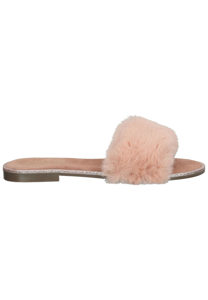 Replay Pantoletten Lederimitat Kupfer