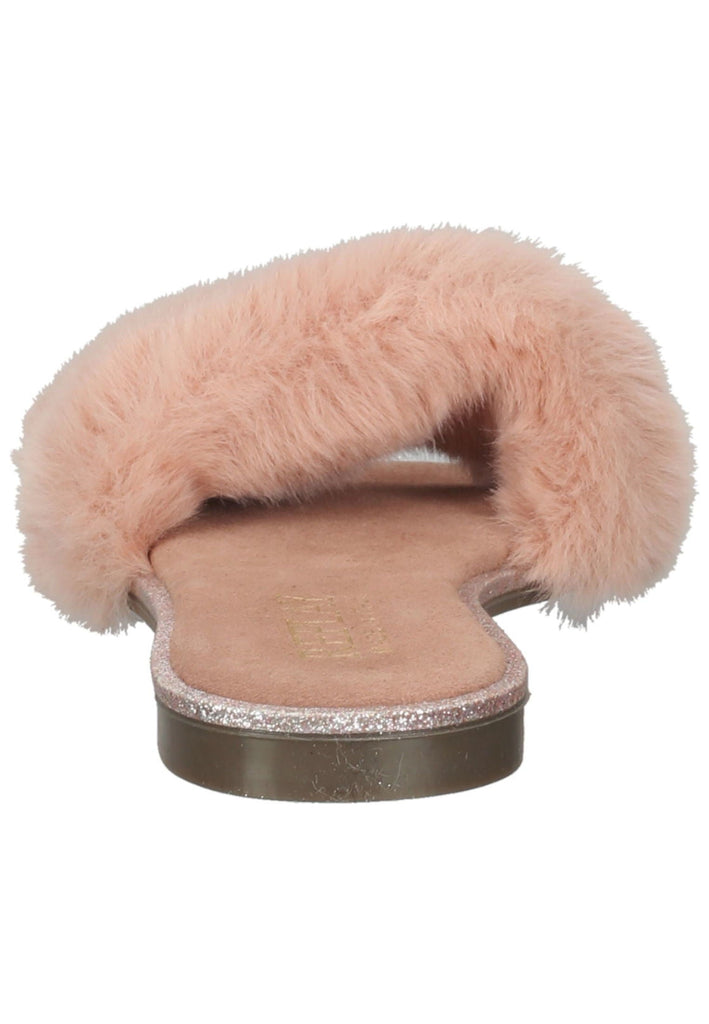 Replay Pantoletten Lederimitat Kupfer