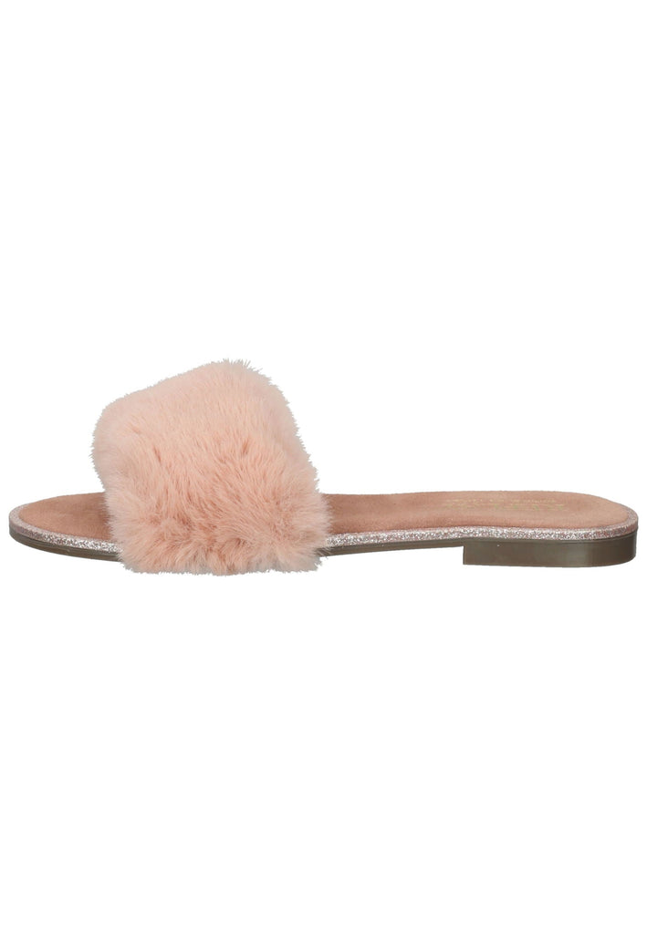 Replay Pantoletten Lederimitat Kupfer