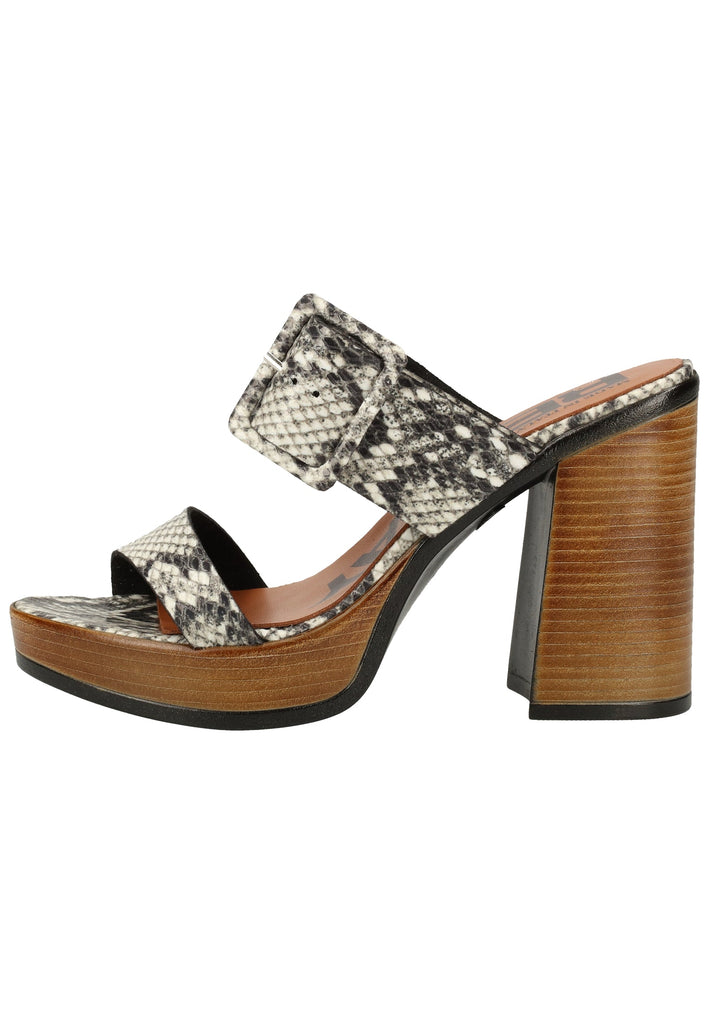 Replay Pantoletten Lederimitat Stone