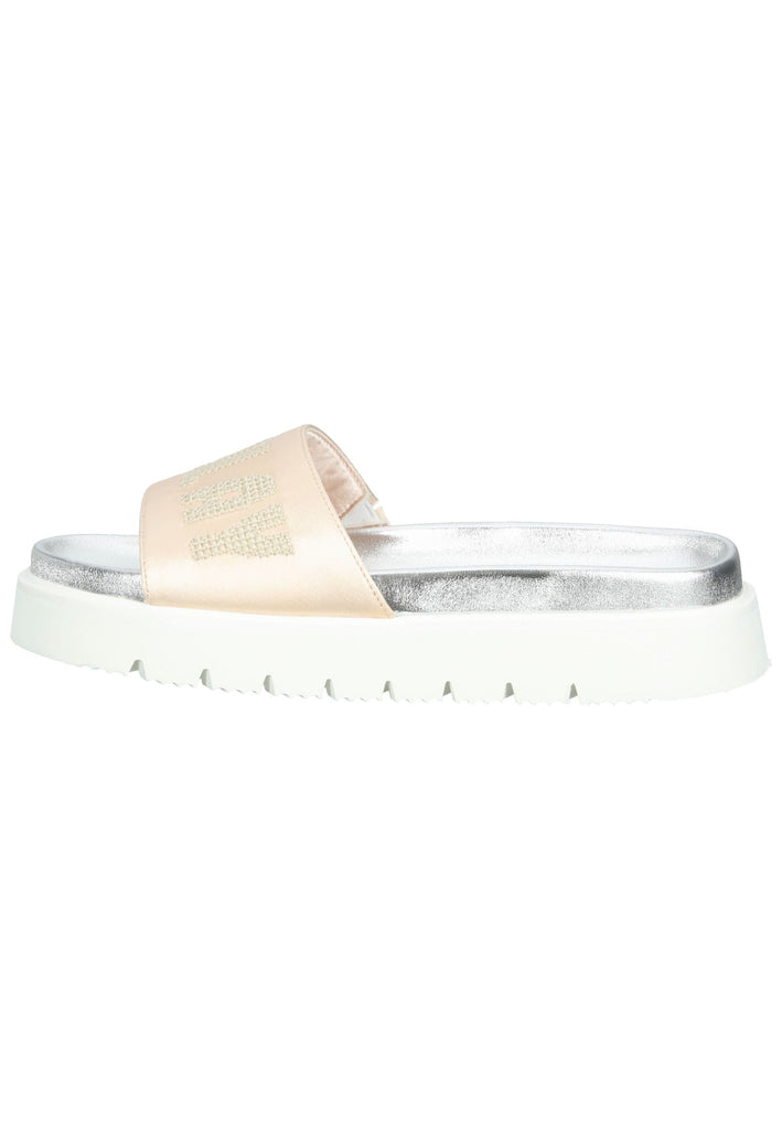 Replay Pantoletten Lederimitat/Textil Nude