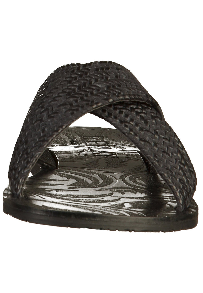 Replay Pantoletten Textil Schwarz